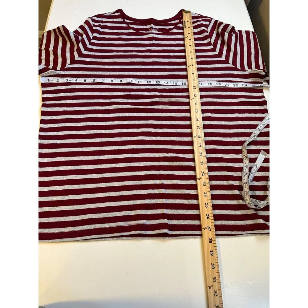 Christopher & Banks Women striped long sleeve size 2X NWT - Picture 2 of 4